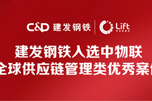 C&amp;D Steel &amp; Iron Group Selected as One of the Excellent Cases of Global Supply Chain Management by CFLP